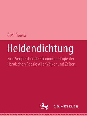 cover image of Heldendichtung